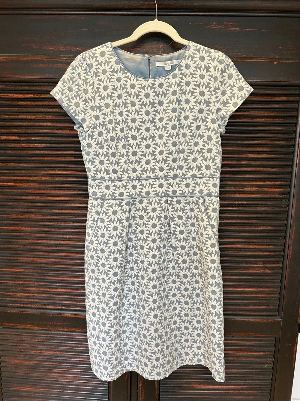 Boden Daisy Jacquard Sheath Dress